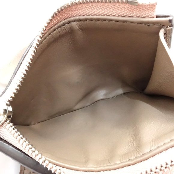 LOUIS VUITTON Pink Leather Wallet - Picture 7 of 10